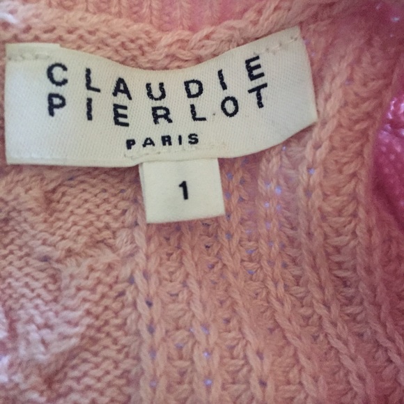 Claudie Pierlot Pink Sweater - Picture 5 of 5